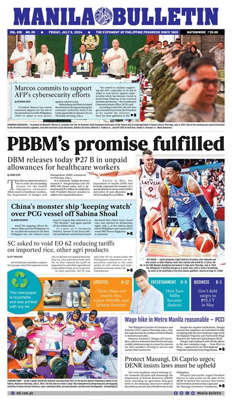 bulletin newspaper|Manila Bulletin Email & Phone Number .